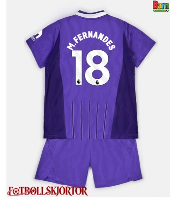 Tottenham Hotspur Mateus Fernandes #18 Tredje Kläder Barn 2026-27 Kortärmad (+ Korta byxor)